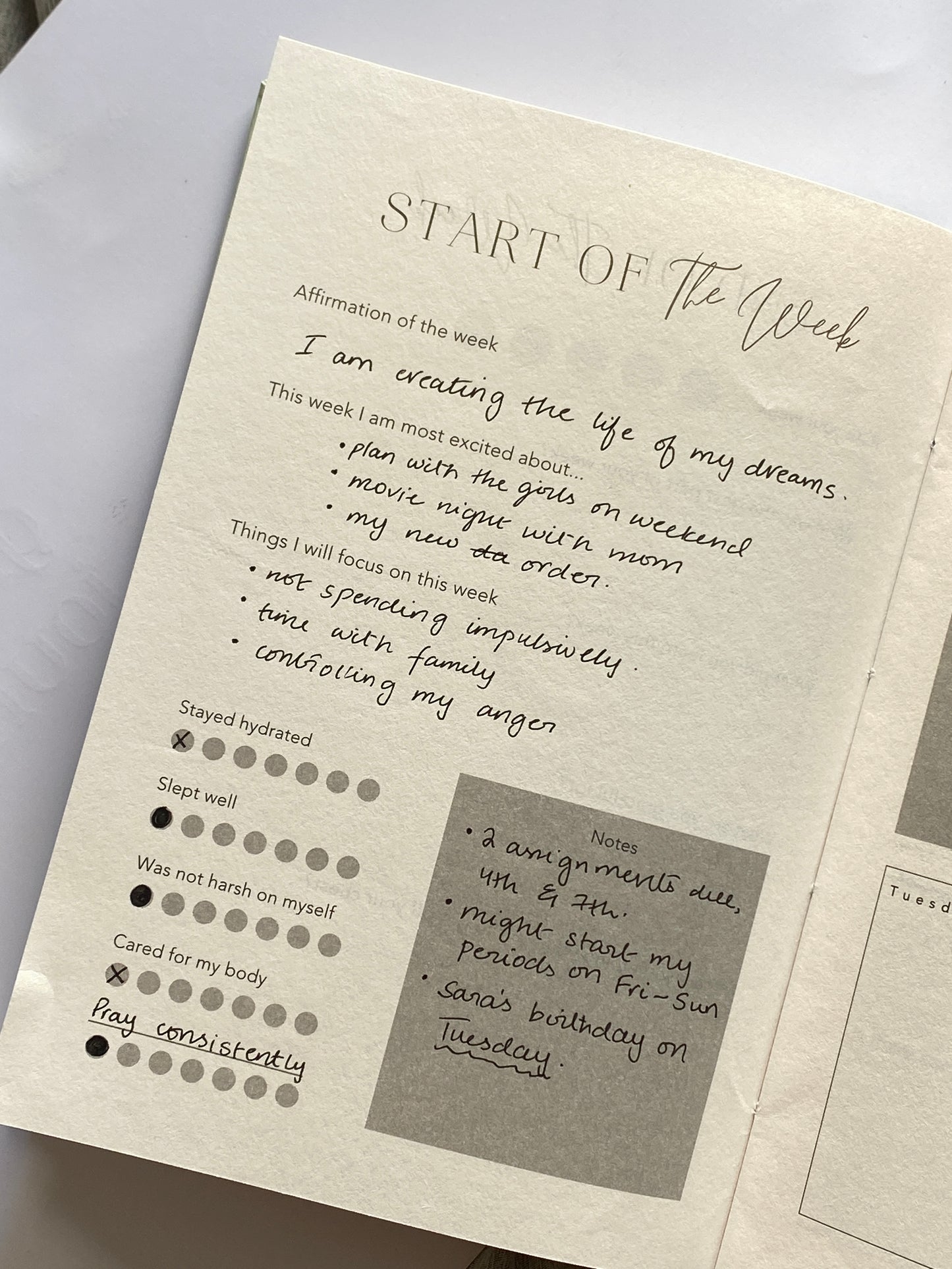 Growth Journal - MATCHA