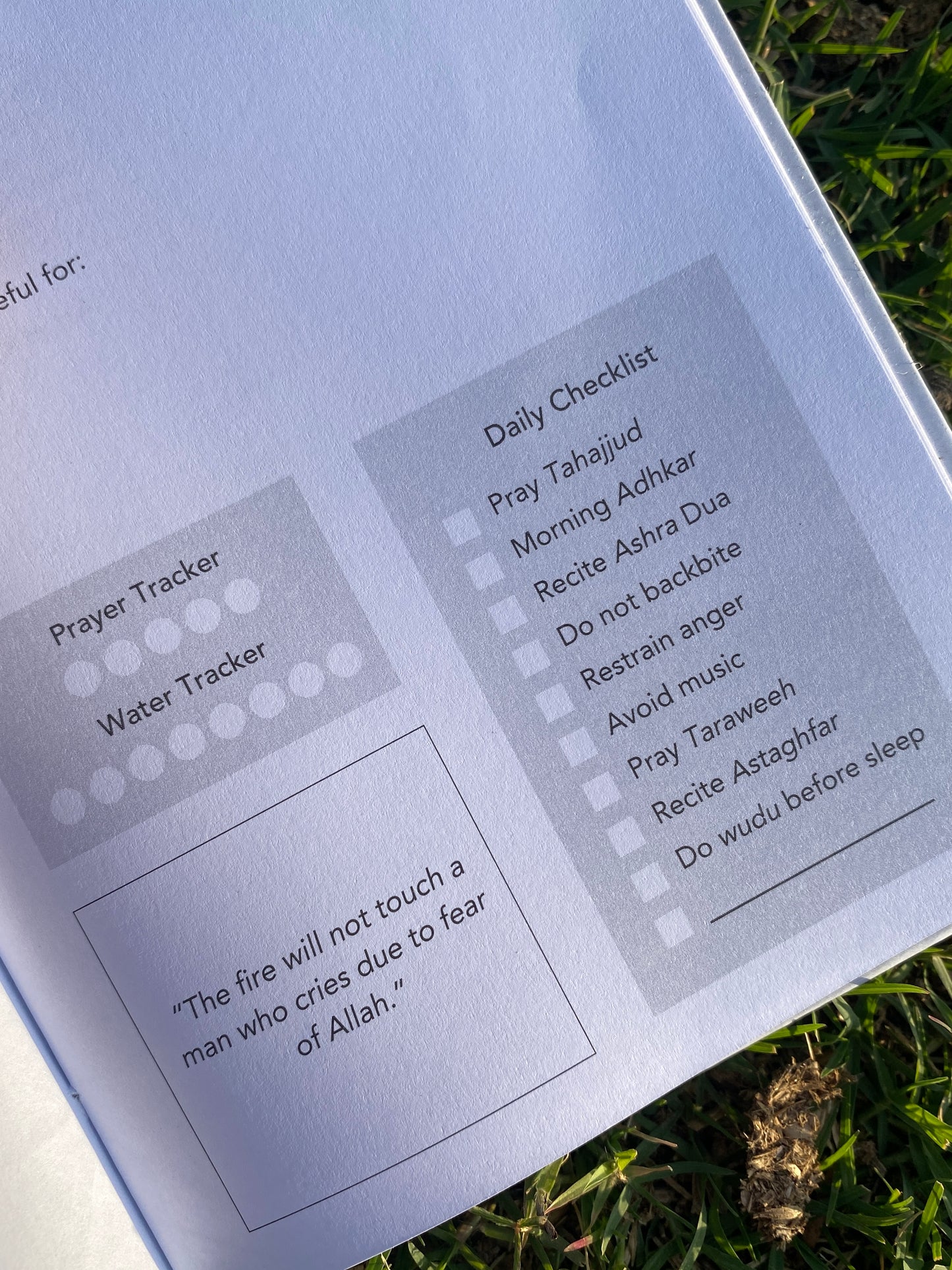 Ramadan Planner - premium