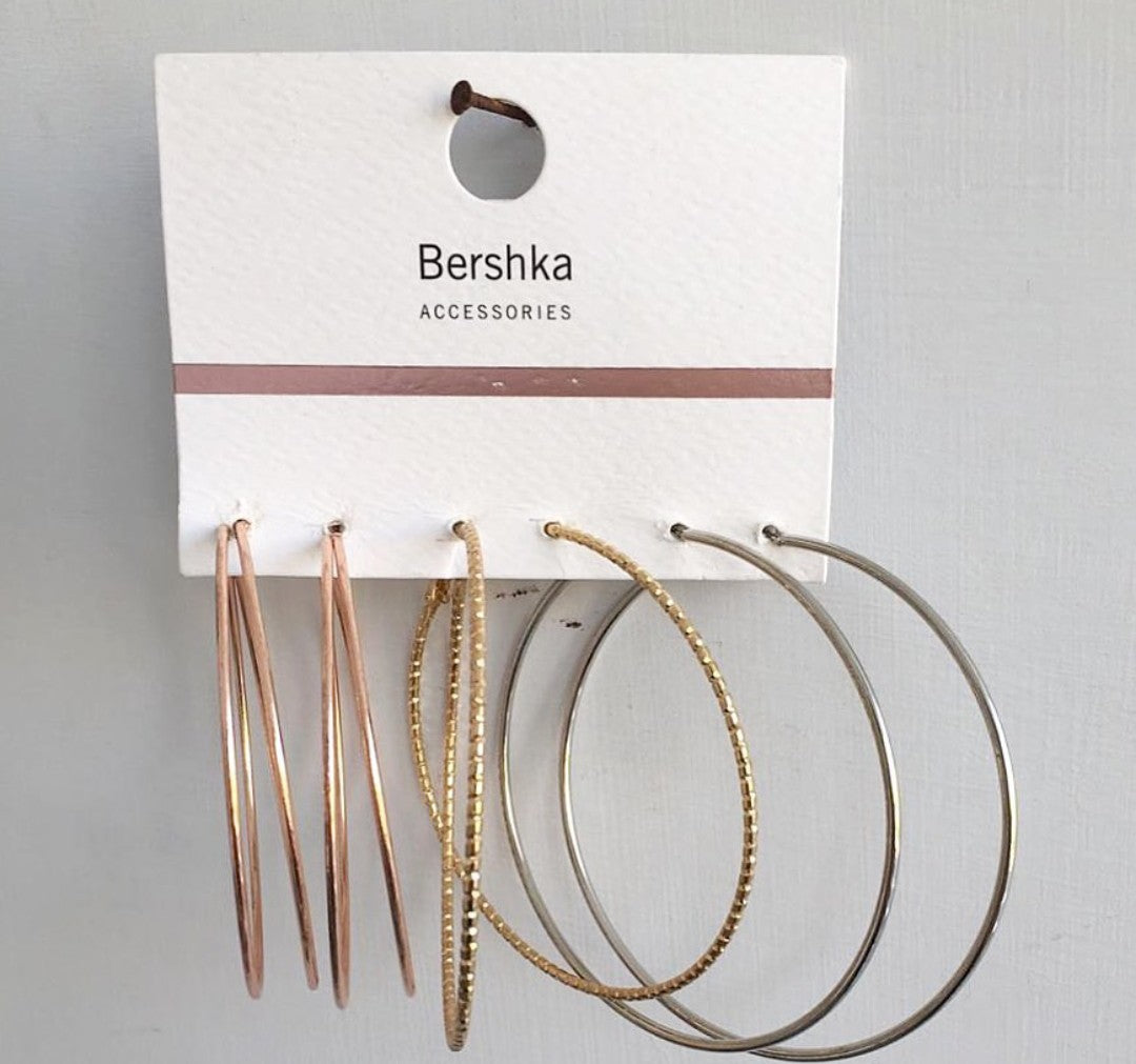 Hoops trio Bershka