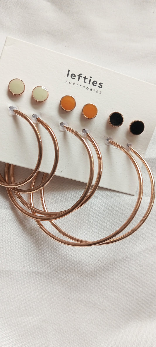Basic studs and hoops