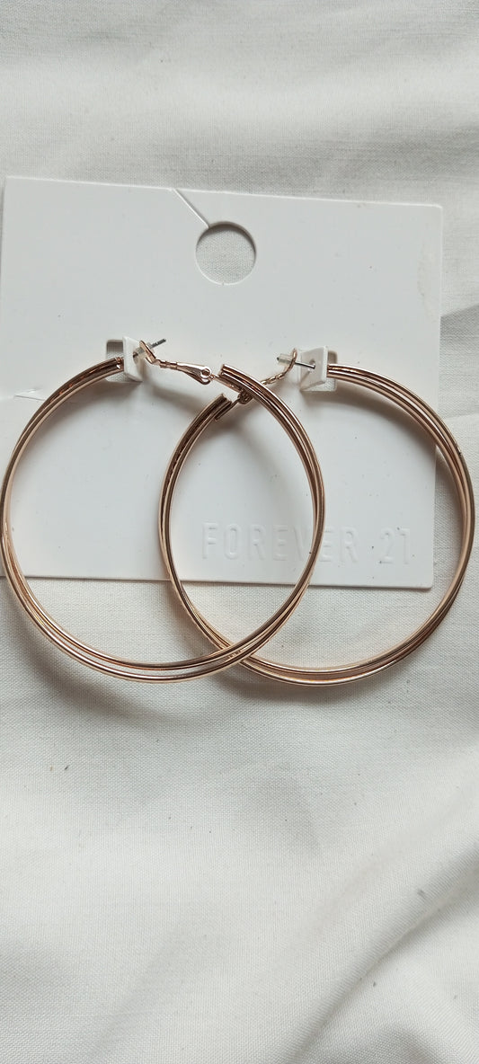 Forever 21 - gold hoops